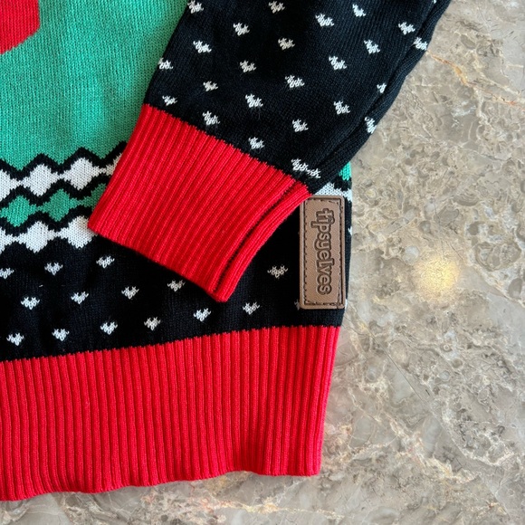 TIPSY ELVES
Long Sleeve Cheer Pong Game Sweater - Picture 7 of 10